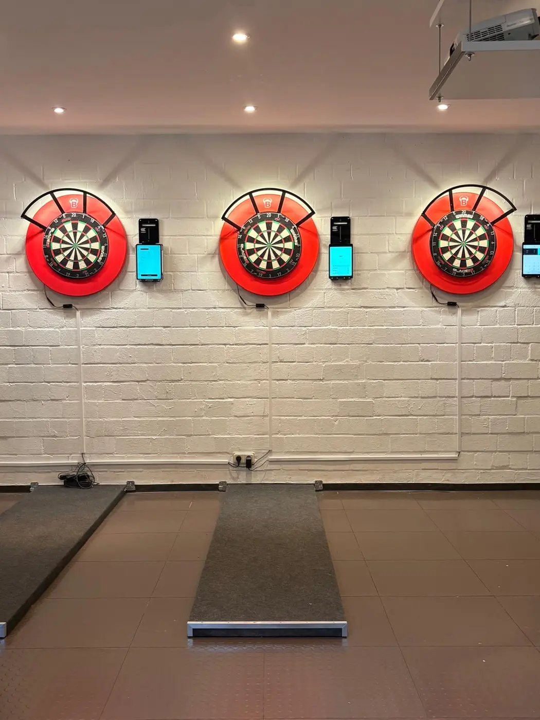 Dartboards im Vereinsheim der DJK Roden